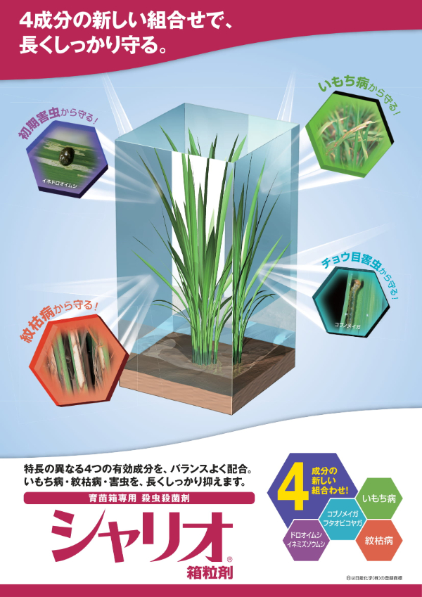 限定価格セール 殺菌剤 3ｋｇ×8袋セット モンガリット粒剤 ガーデニング・農業